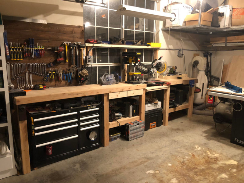 5 Best Garage Workbench 2021 Review, Garage Benches And Shelving