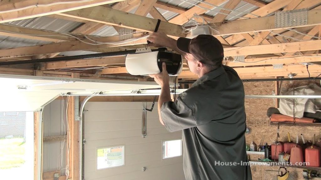 changing garage door opener