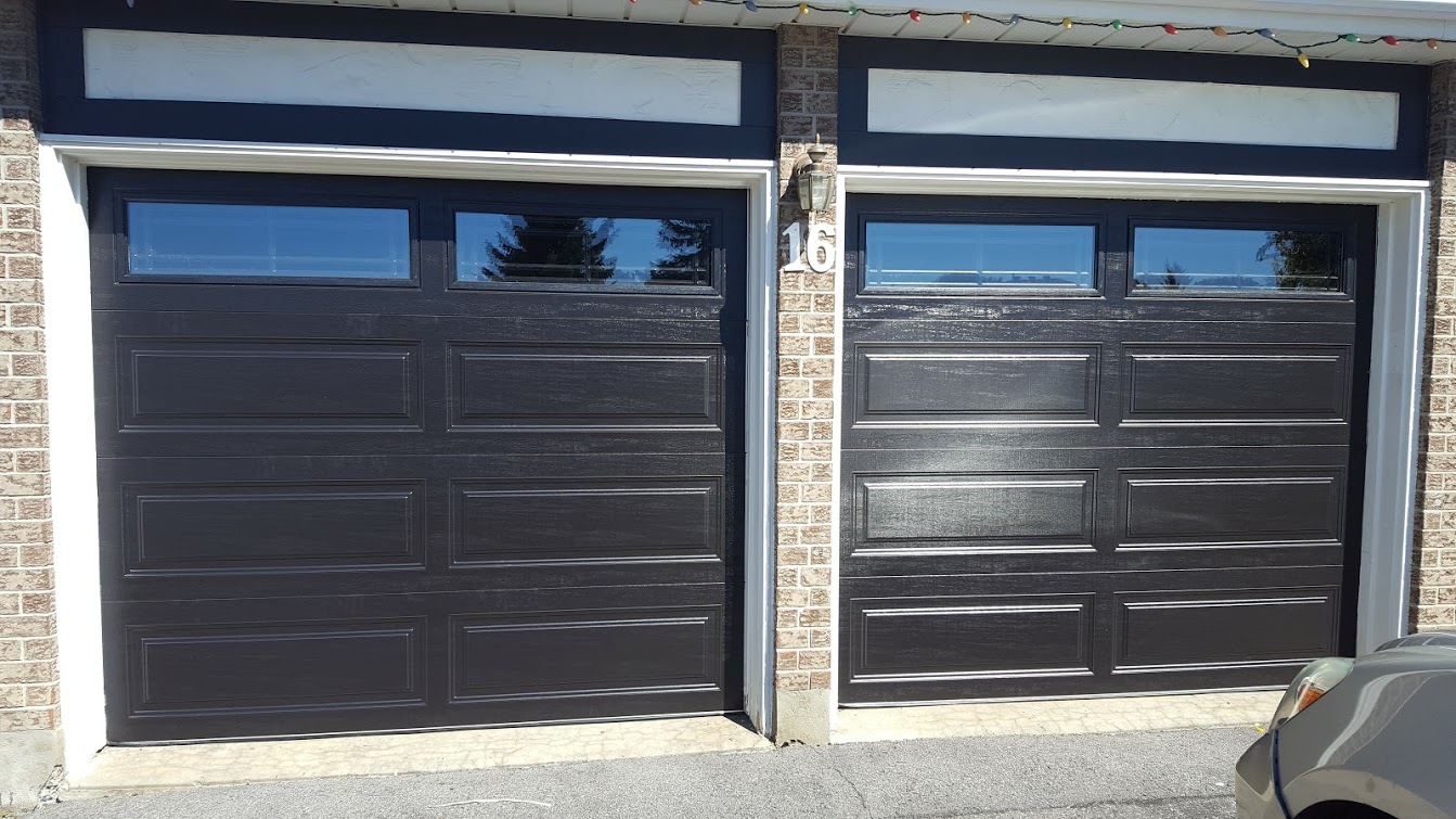 garage door sizes and types