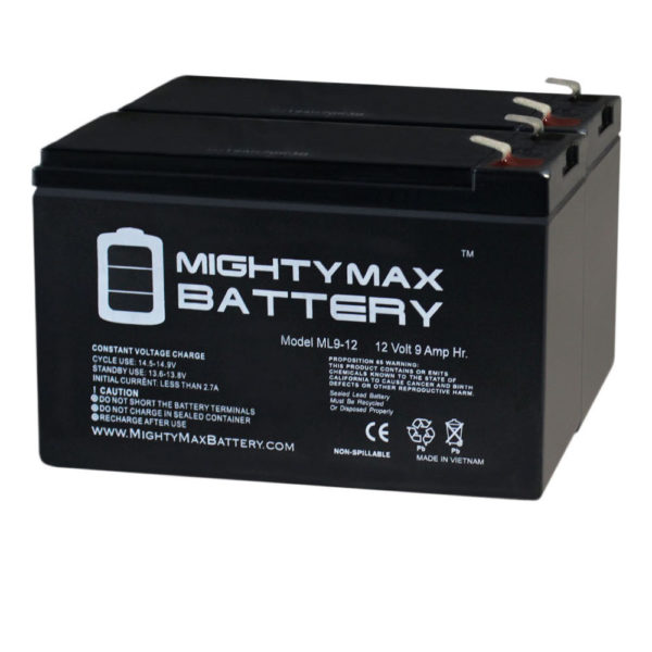 Power supply battery for gate openers automatic