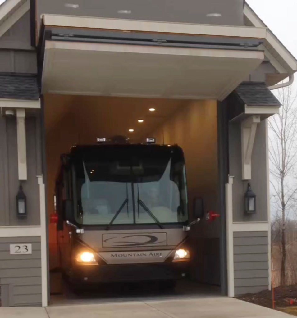 garage door for rv