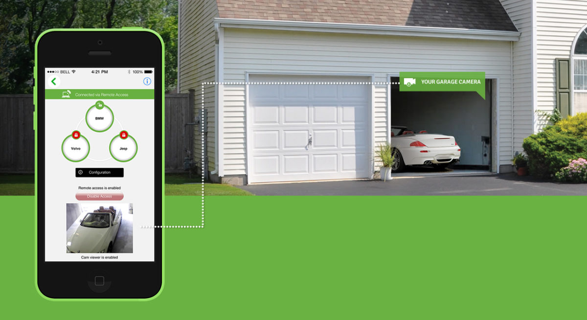 How to use Smartphone as a Garage Door Opener? Garage Sanctum