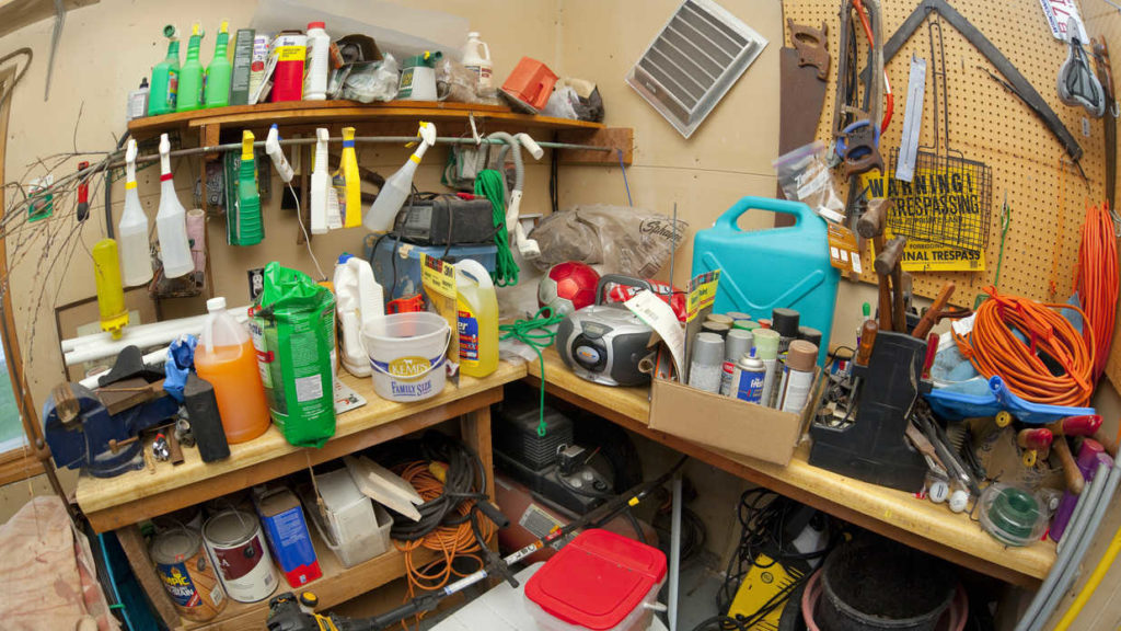 Things That Should not be Stored in a Garage
