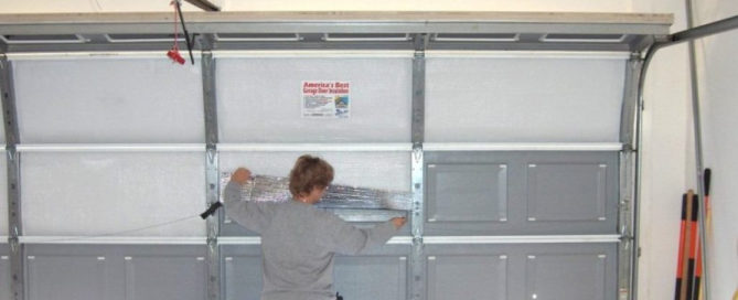 garage door insulation