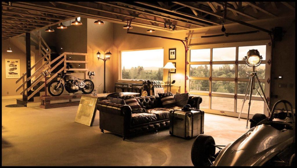 change garage into living room