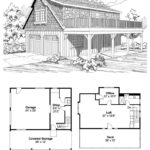 2 Car Garage Space and Plan