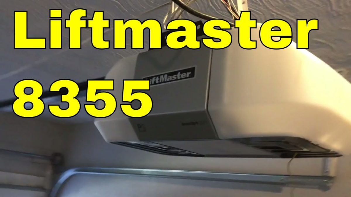 Liftmaster 8355 Review WiFi Premium Series Garage Sanctum