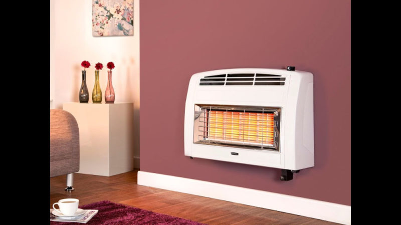 Wall-mounted gas heaters for your garage