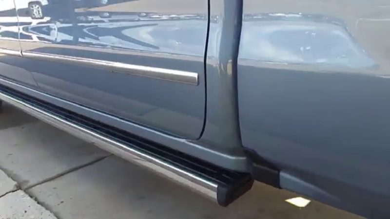 Running Boards on a Truck