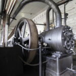 Industrial air compressor used as an air-tool supply reference